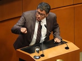 El senador Saúl Monreal