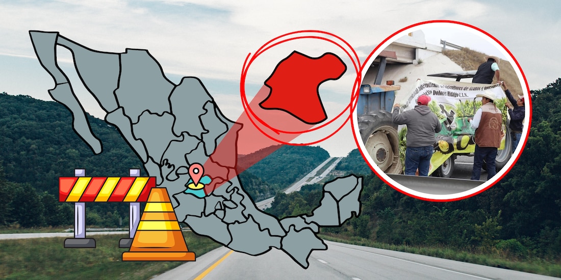 Bloqueos en Guanajuato