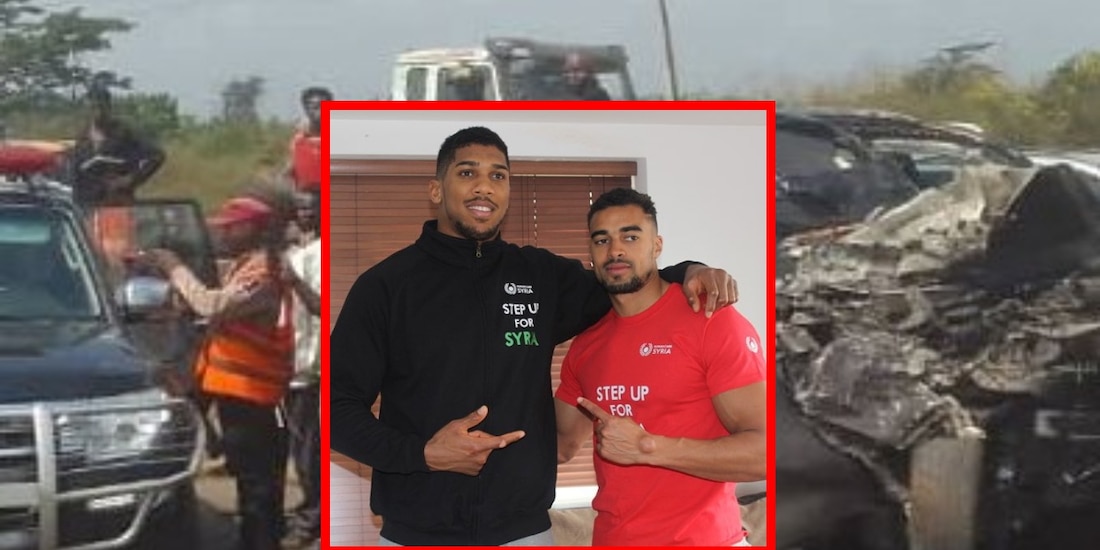Amigos de Anthony Joshua fallecen en el accidente de coches