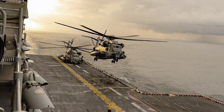 Parte de las unidades que EU ha desplegado en diversas misiones en el Atlántico