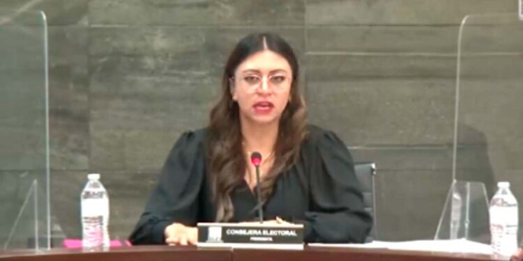 La consejera presidenta temporal, Ariadna González Morales, dio apertura a los trabajos para la jornada