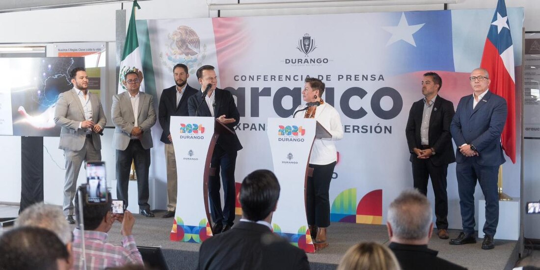 Esteban Villegas anuncia 40 mdd en inversión para Durango.