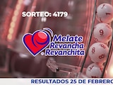 Resultados del sorteo 4179 del Melate, Revancha y Revanchita de este 25 de febrero del 2026.