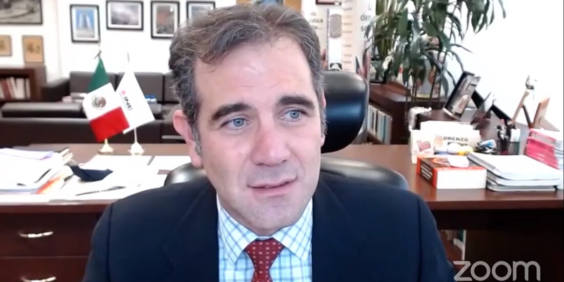 Lorenzo Córdova, Consejero Presidente del Instituto Nacional Electoral (INE)