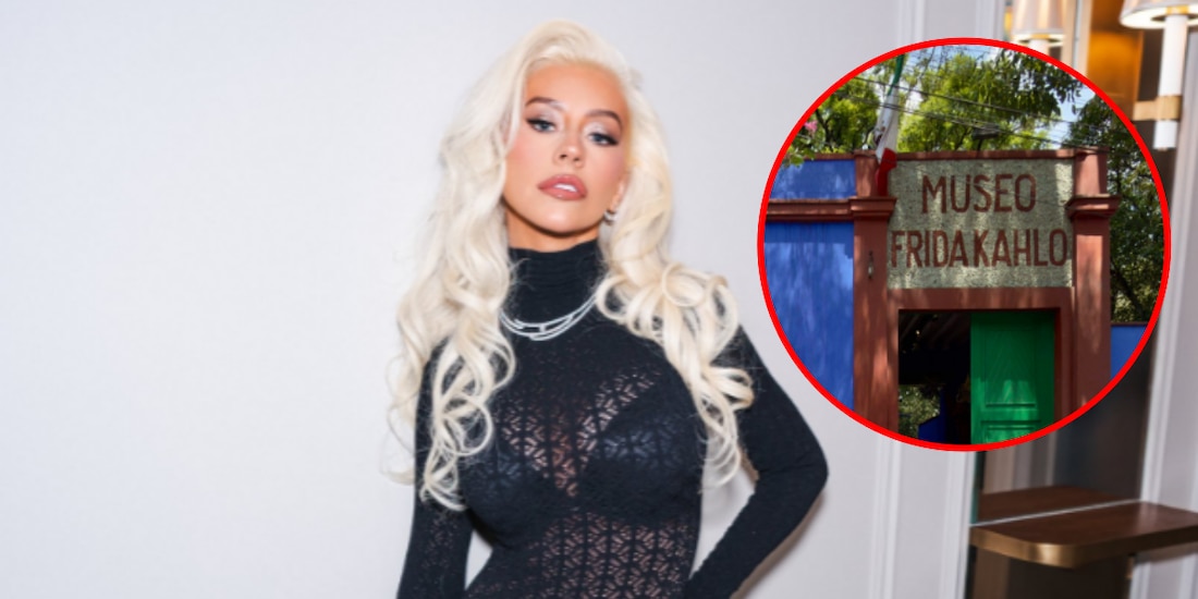 Christina Aguilera visita el museo casa de Frida Kahlo y aumentan las críticas