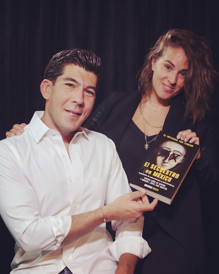 Manuel López San Martín y Saskia Niño de Rivera.