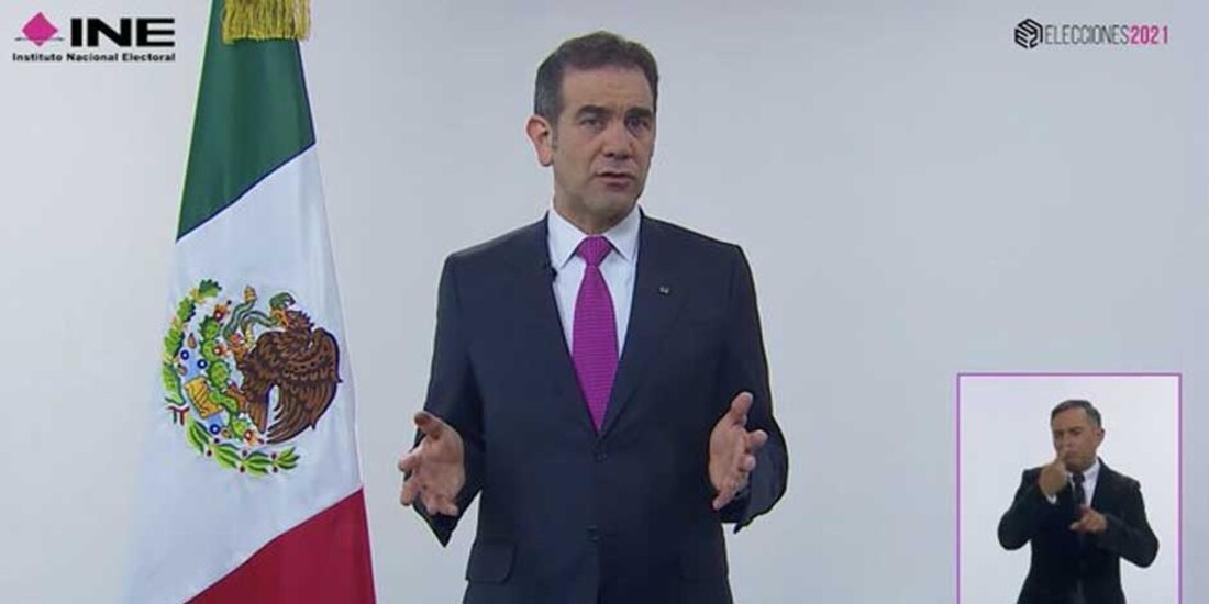 El consejero presidente del INE, Lorenzo Córdova