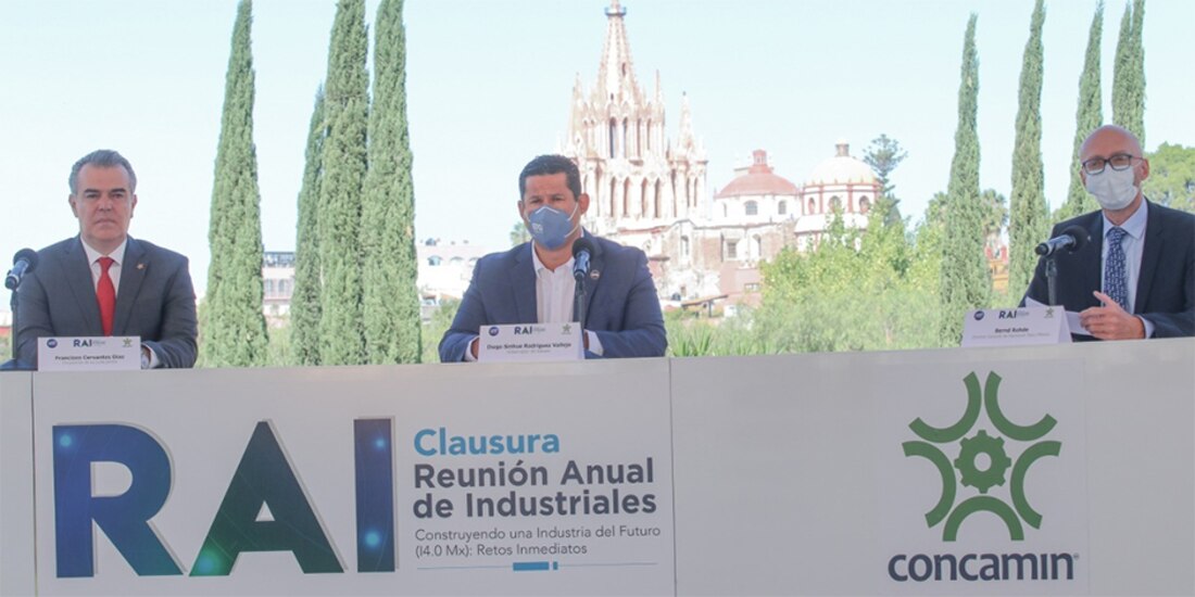 El gobernador de Guanajuato, Diego Sinhue Rodríguez Vallejo.