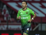 Marco Fabián durante un partido con FC Juárez en la Liga MX.