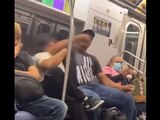 Un sujeto noquea a pasajero del metro en Nueva York