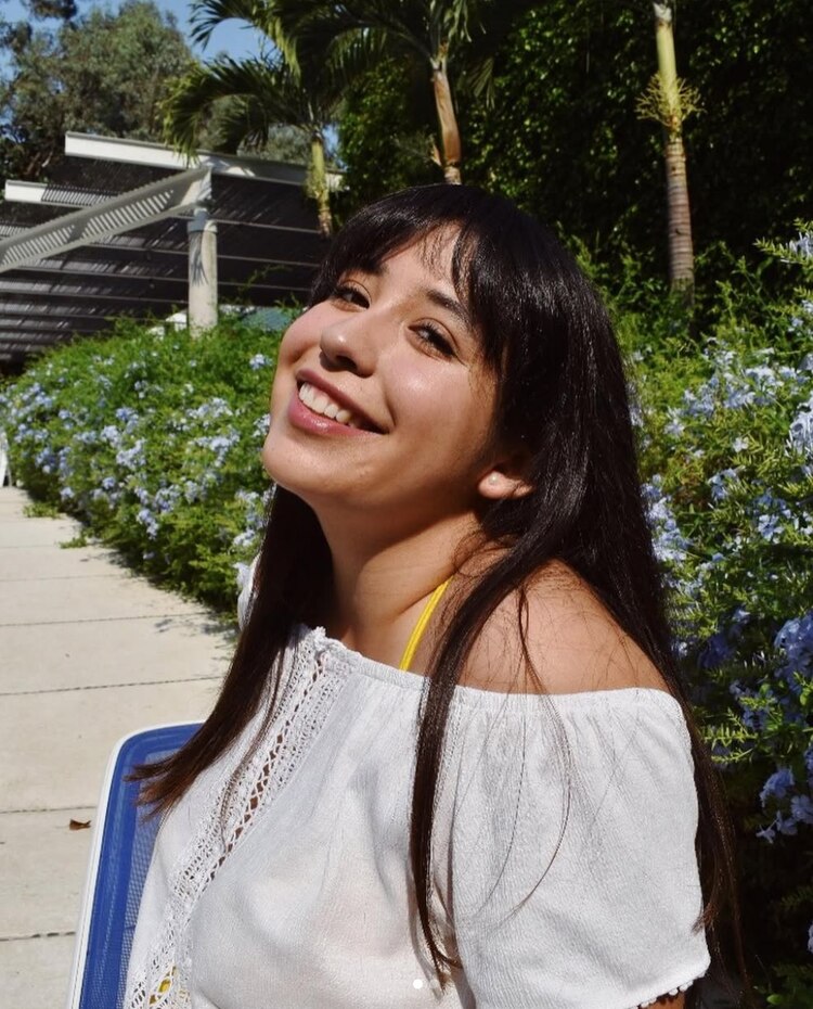 Chiara Aguilera, hija de Gabriela Michel