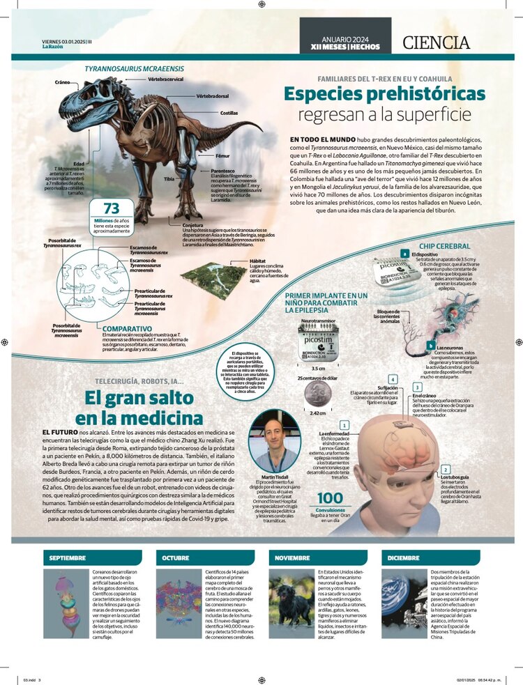 Especies prehistóricas