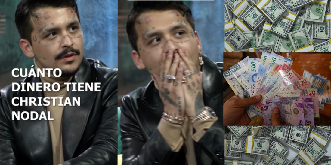 Nodal fue cuestionado sobre cuánto dinero tiene.