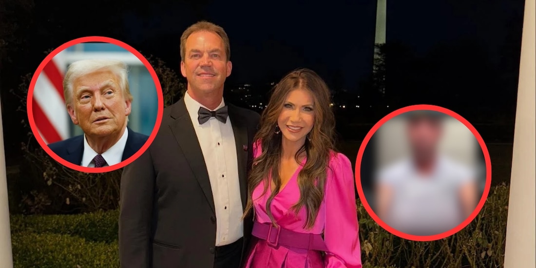 Filtran imágenes atribuidas al esposo de Kristi Noem