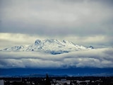 Nevado de Toluca, cubierto de nieve.