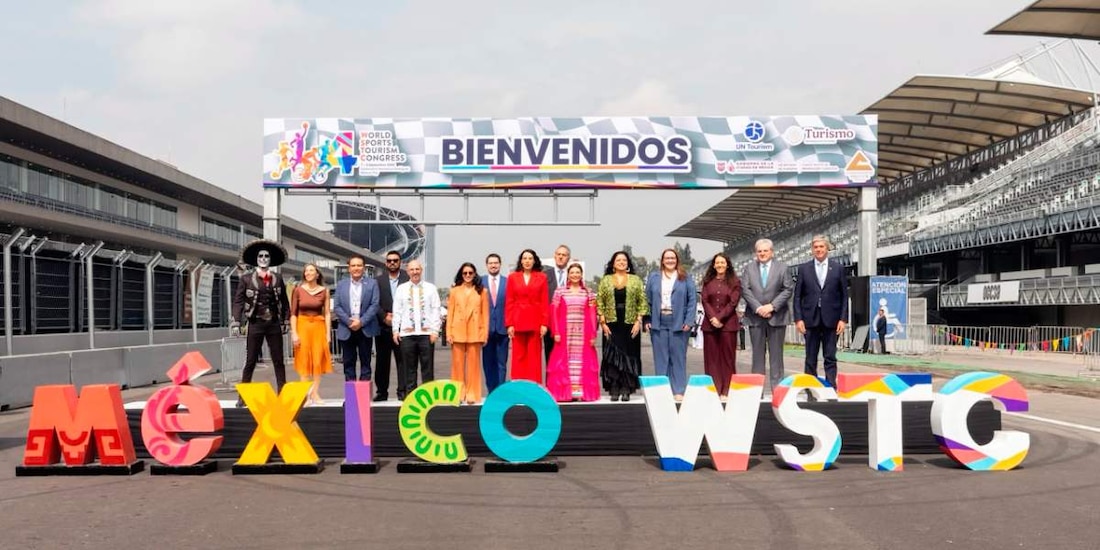 El recinto del Autódromo Hermanos Rodríguez albergó las actividades académicas y paneles del Congreso Mundial de Turismo Deportivo.