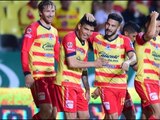 Jugadores del club michoacano en un partido, la temporada pasada.