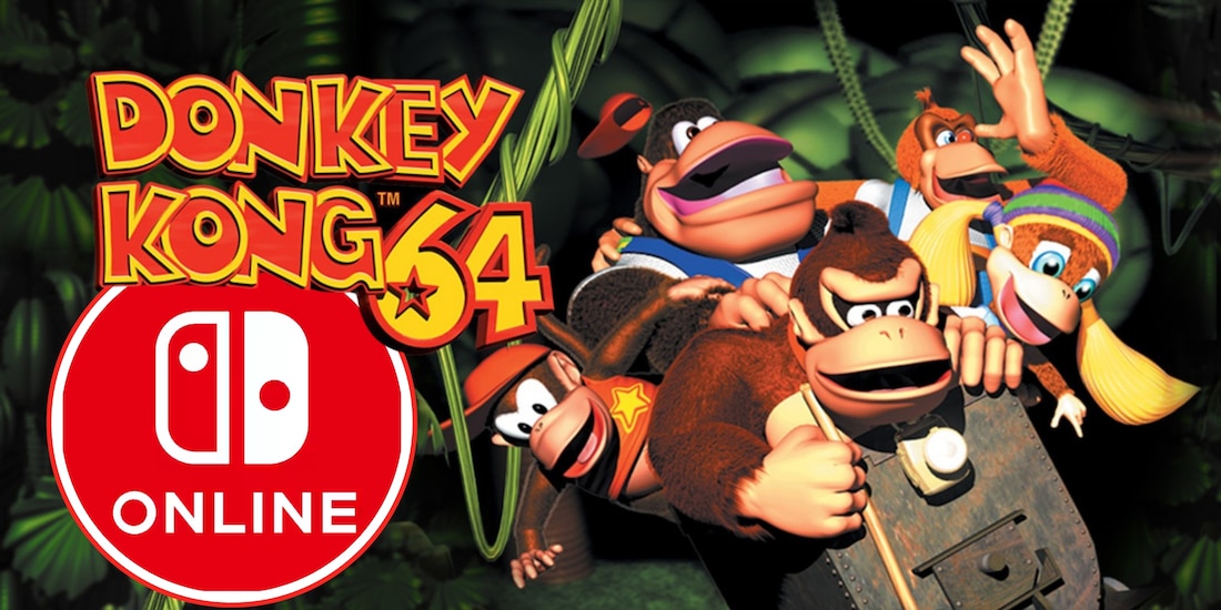 Donkey Kong 64 llega a Nintendo Switch Online