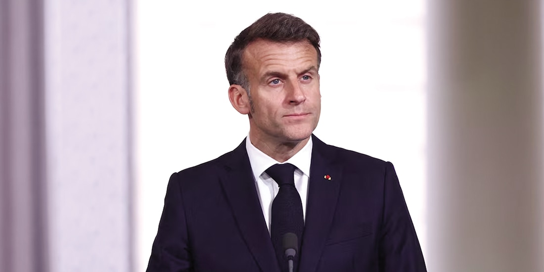 El presidente francés Emmanuel Macron, el 17 de abril.