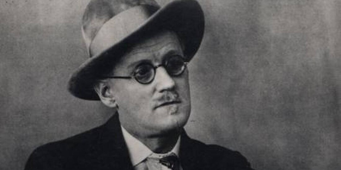 James Joyce en una foto de archivo