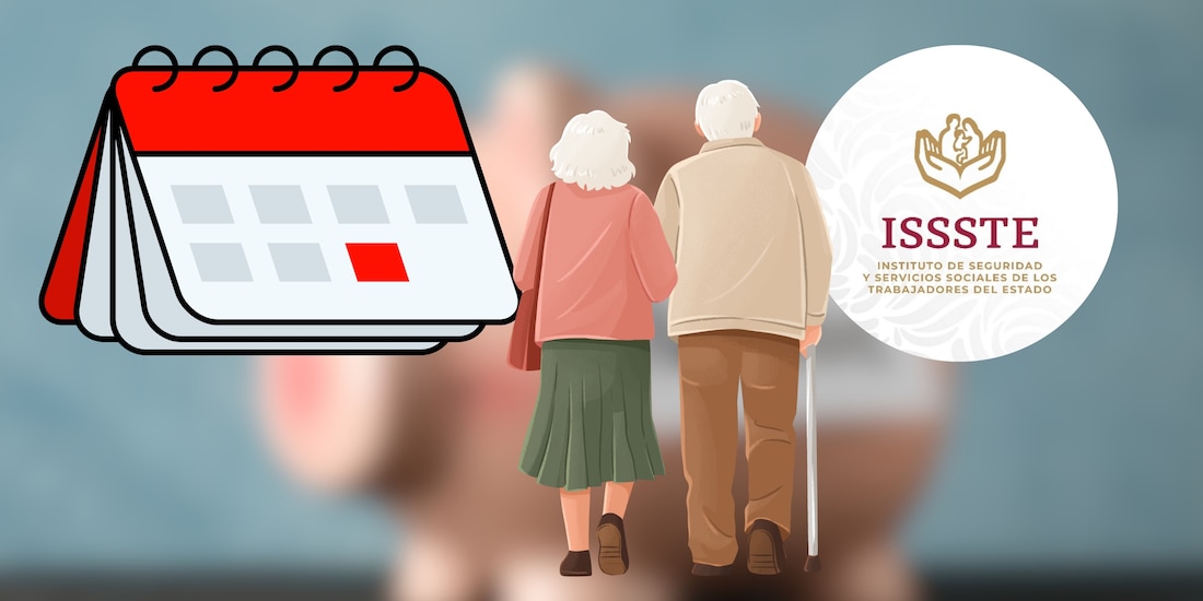 Calendario de pagos pensión ISSSTE