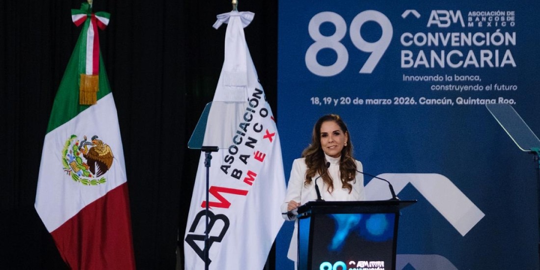 Mara Lezama anuncia el ‘Distrito Financiero y Tecnológico’ para atraer más inversión.