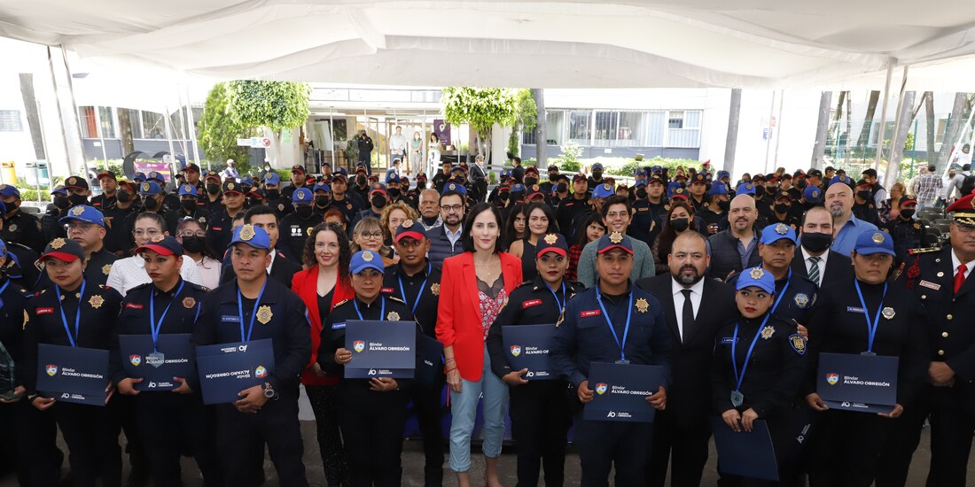 Reconocemos a 16 policías que son nuestros héroes anónimos: Lía Limón.