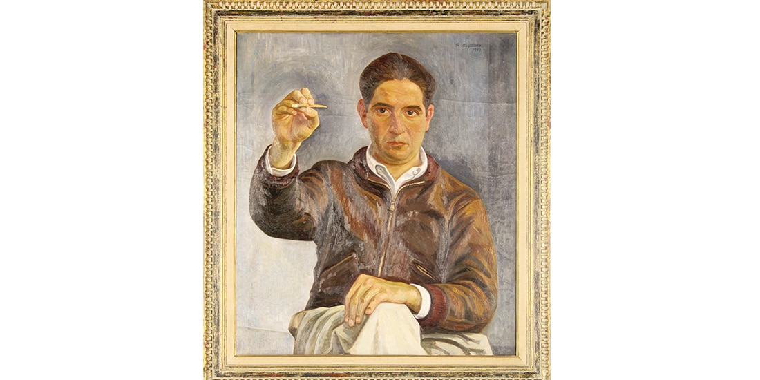 El pintor (1947), de Raúl Anguiano.