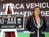 Clara Brugada presenta placas del Mundial 2026