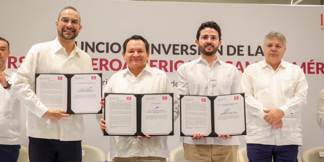 Joaquín Díaz Mena anuncia la llegada de la Universidad Iberoamericana Campus Mérida.