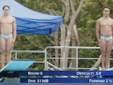 Osmar Olvera y Juan Celaya obtuvieron el oro en trampolín de 3m sincronizados en Santo Domingo 2026.
