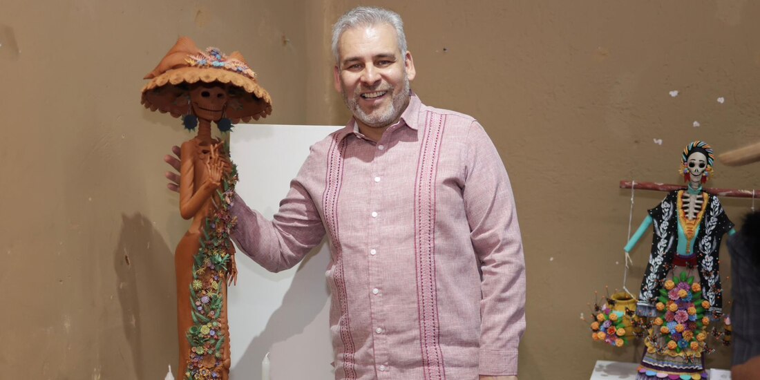 En la imagen el Gobernador constitucional de Michoacán.