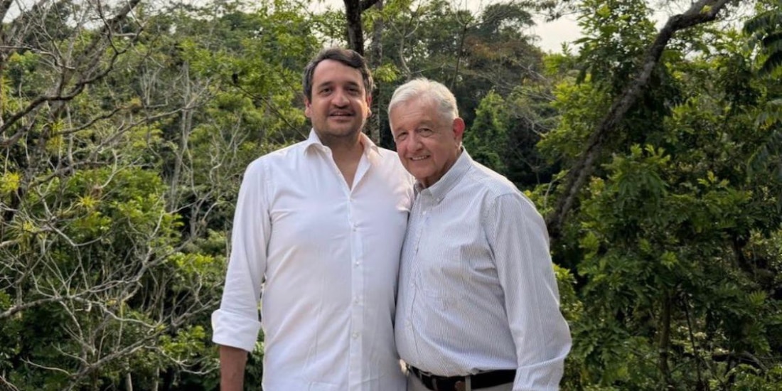 Andrés Manuel López Beltrán publica FOTO con su padre, Andrés Manuel López Obrador.