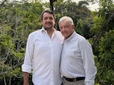 Andrés Manuel López Beltrán publica FOTO con su padre, Andrés Manuel López Obrador.