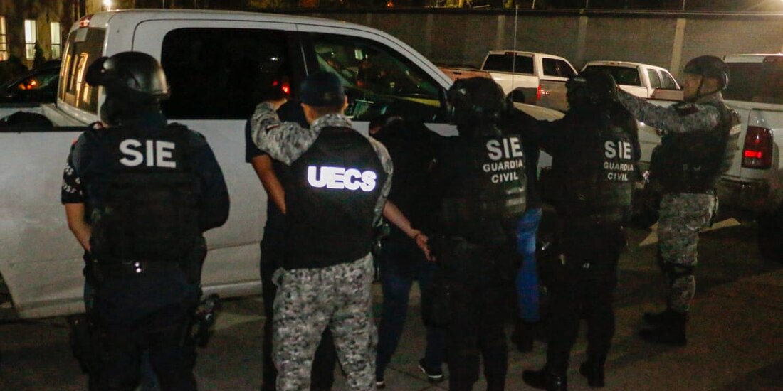 Acción policial en Michoacán.