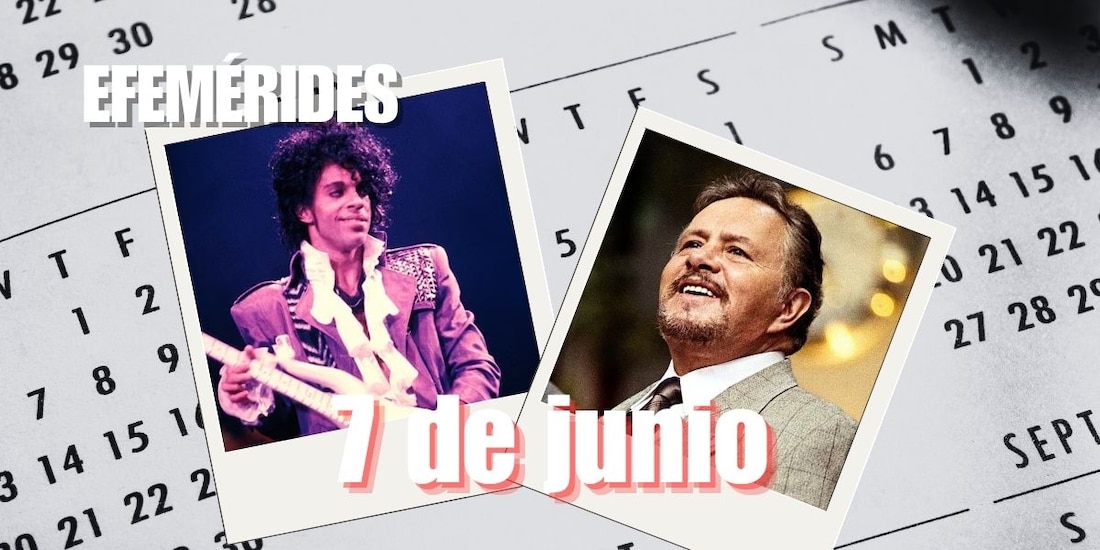 Estas son las efemérides de hoy, 7 de junio.
