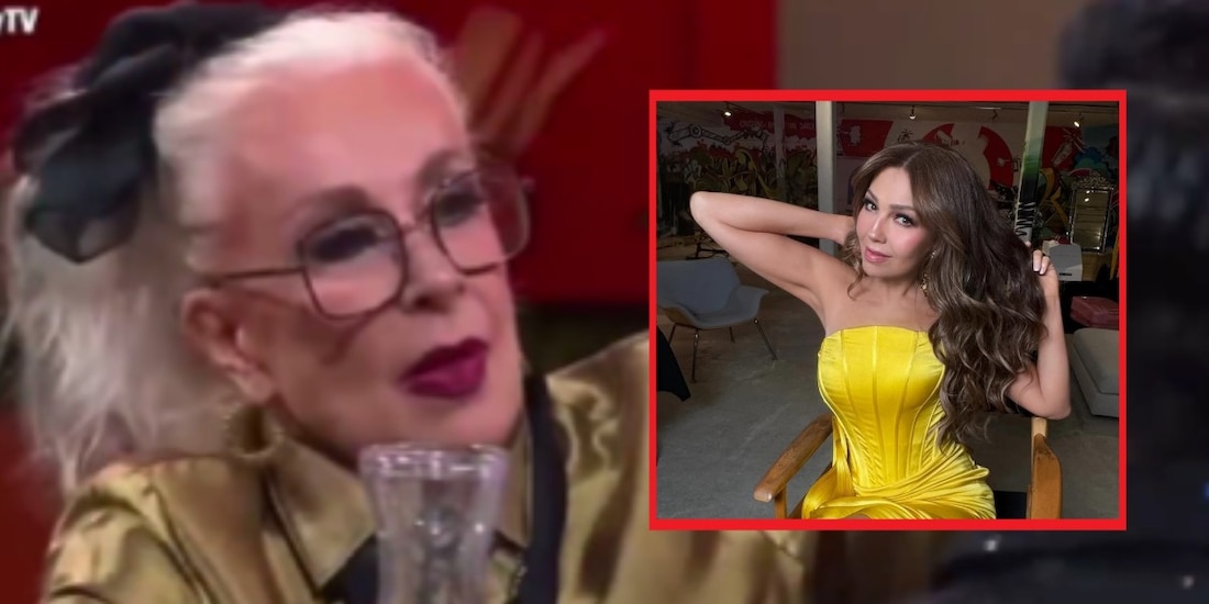 Aseguran que Laura Zapata le tiene envidia a Thalía