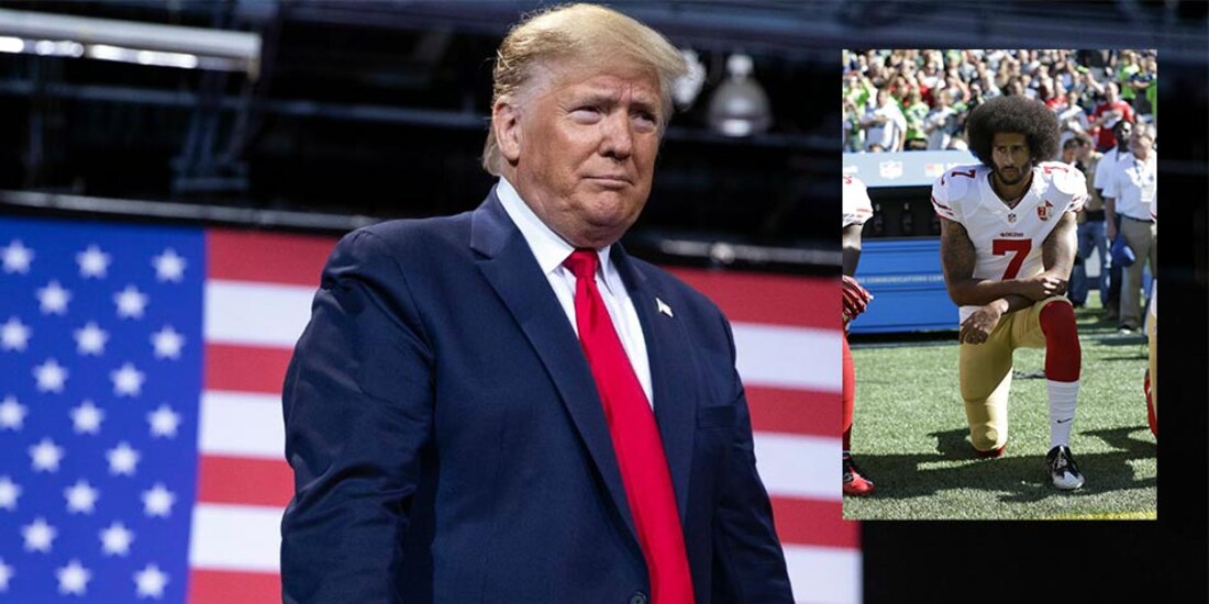 Donald Trump siempre ha criticado las protestas en los deportes.