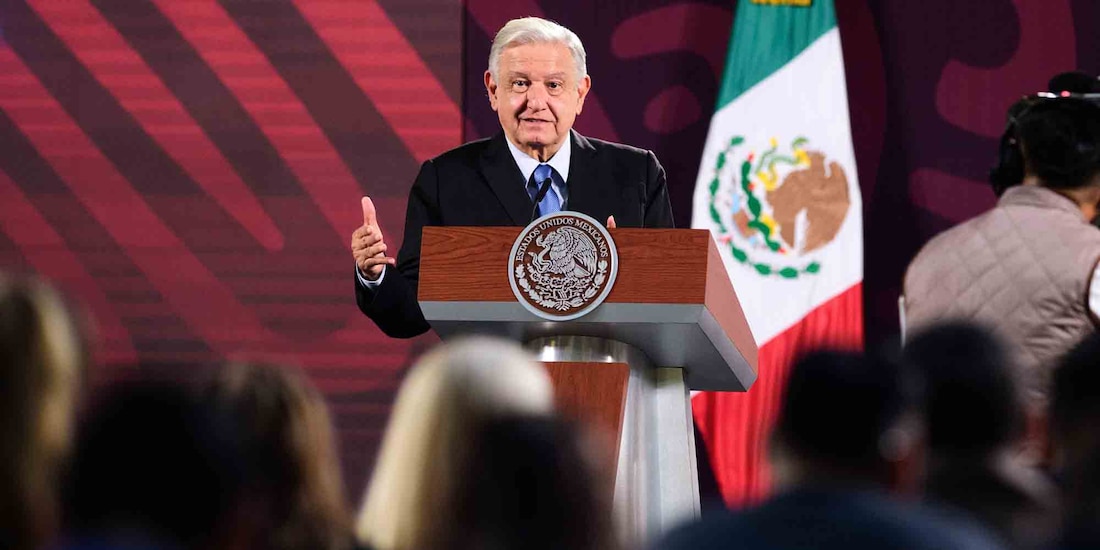 Andrés Manuel López Obrador, presidente de México, ofreció su conferencia de prensa este viernes 20 de septiembre del 2024, desde Palacio Nacional, en CDMX.