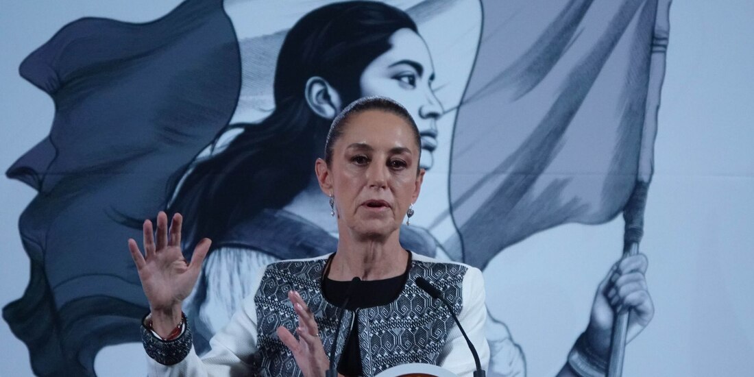 Claudia Sheinbaum Pardo, presidenta de México.