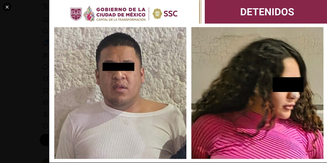 Imagen de los detenidos.
