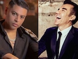 Adrián Uribe imitó a Eduin Caz y así reaccionó el cantante