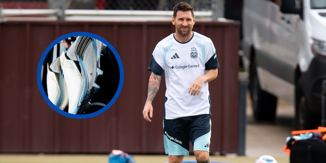 F50 "El Último Tango" se llaman los botines con los que Lionel Messi jugará el Mundial 2026.