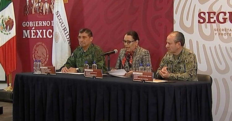 Gabinete de seguridad informa detención de Ovidio "N".