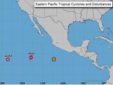 De manera simultanea se han desarrollado la tormenta tropical "Hilda" y la depresión tropical Nueve-E.