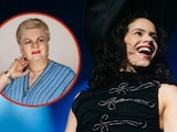 Rosalía agradece a Paquita la del Barrio en concierto en CDMX
