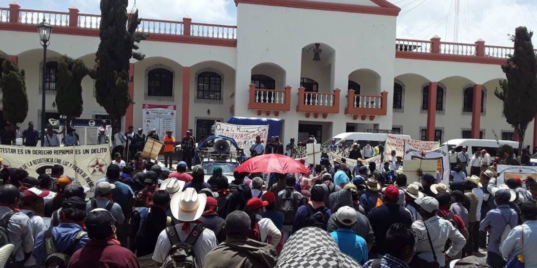 Marchan en Chiapas por COVID-19