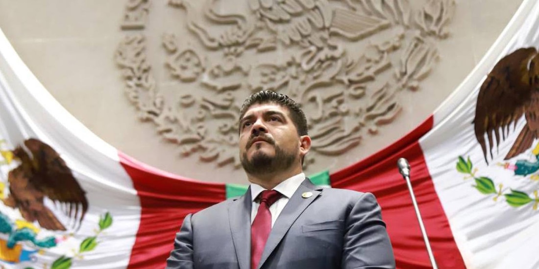Zenyazen Escobar, diputado federal, en fotografía de archivo.