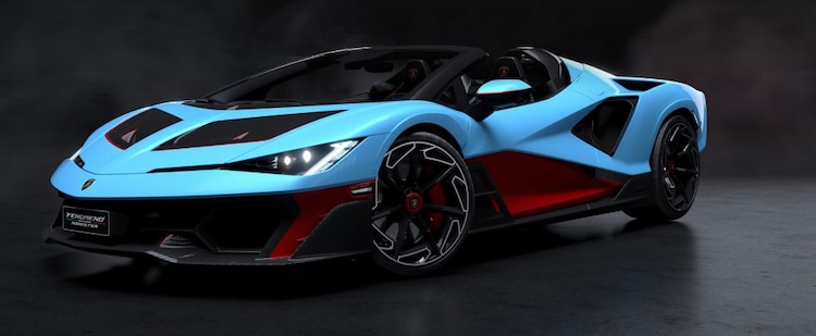 Así luce el Fenomeno Roadster de Lamborghini.