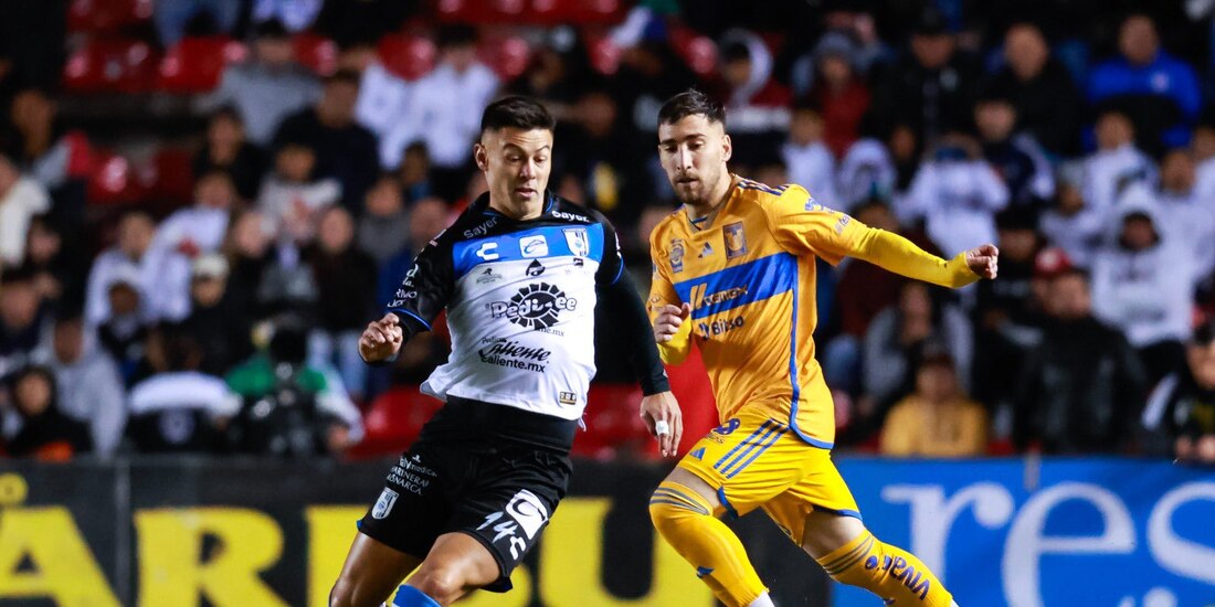 Querétaro y Tigres se midieron en la J3 del CL 2024 de la Liga MX
